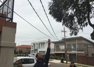 GALVANISED STEEL POLE INSTALL AND UNDERGROUND MAINS SUPPLY – MATRAVILLE
